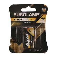 Μπαταρία Αλκαλική X-Treme Power 9V Eurolamp 147-24124