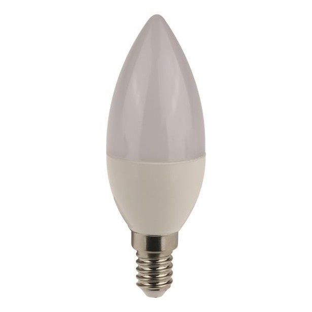 Λάμπα LED Ψυχρό Λευκό C37 Ε14 Eurolamp 180-77200 5W
