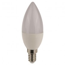 Λάμπα LED Ψυχρό Λευκό  C37 Ε14 Eurolamp 180-77210 8W