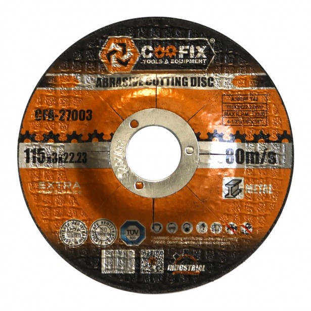 Δίσκος Κοπής Μετάλλου Coofix CFA-27003 115mm