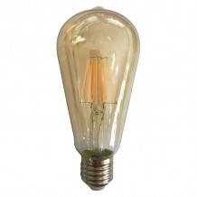Λάμπα LED Θερμό Λευκό ST64 E27 Eurolamp 147-80930 10W