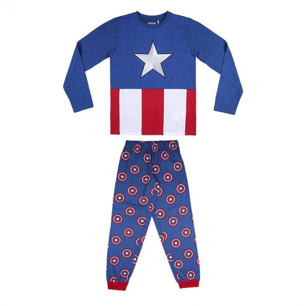 Πιτζάμες για Αγόρια Avengers Captain America Marvel
