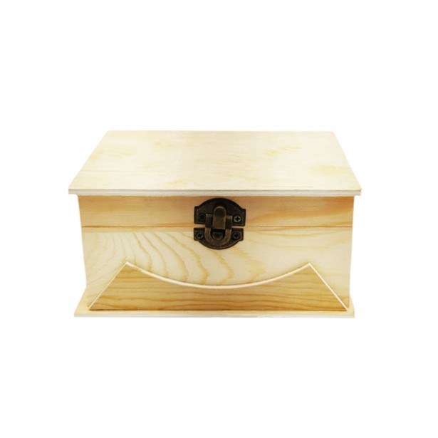 Κουτί Αποθήκευσης Ξύλινο Ορθογώνιο 10x6x5cm