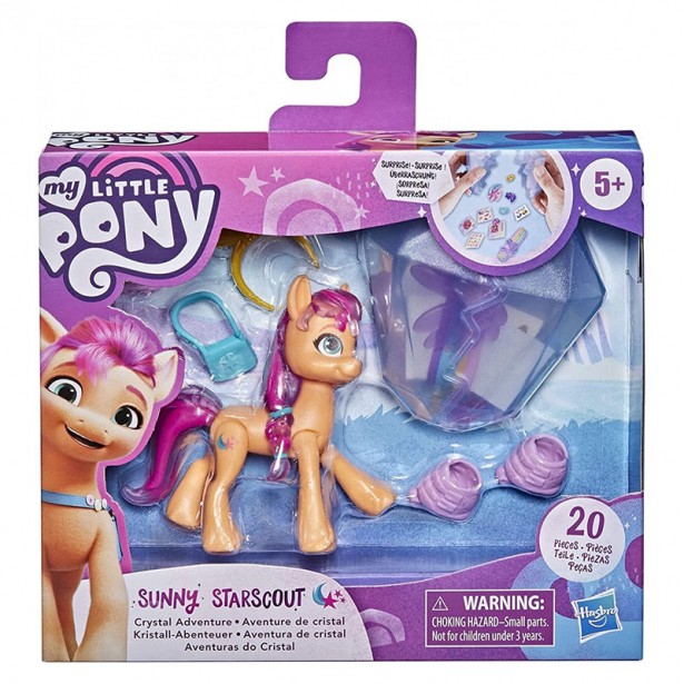 Σετ My Little Pony Crystal Adventure Sunny Starscout Hasbro