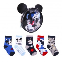 Σετ 5τμχ Κάλτσες Παιδικές σε Θήκη Mickey Mouse Disney Cerda 7397