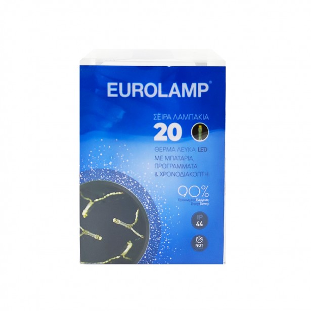 Eurolamp Λαμπάκια LED Θερμό Λευκό...