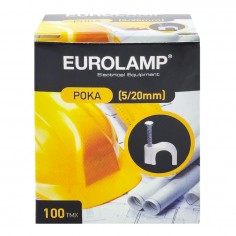 Ρόκα Στήριξης Λευκά Eurolamp 147-48000 5/20mm