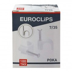 Ρόκα Στήριξης Λευκά Eurolamp 147-48011 7/35mm