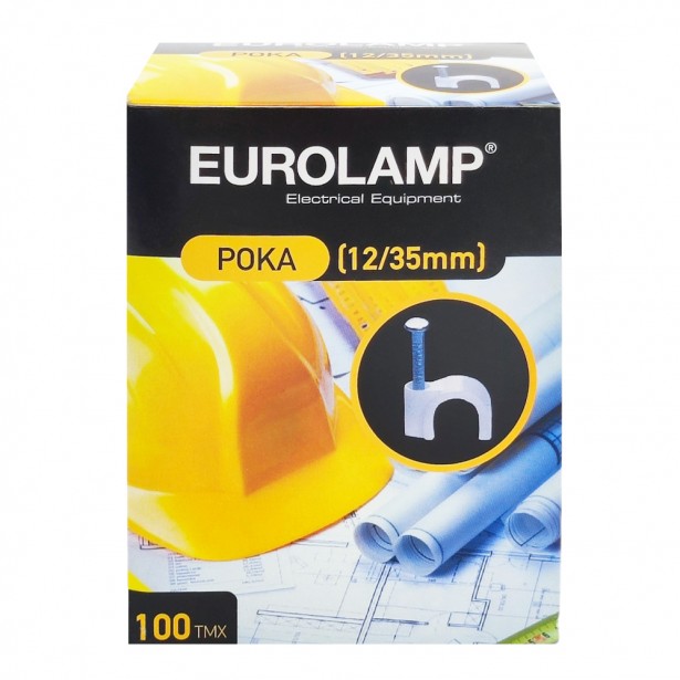 Ρόκα Στήριξης Λευκά Eurolamp 147-48015 12/35mm