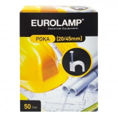 Ρόκα Στήριξης Λευκά Eurolamp 147-48019 20/45mm