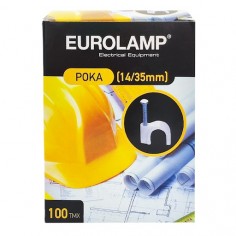 Ρόκα Στήριξης Λευκά Eurolamp 147-48016 14/35mm