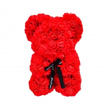 Αρκουδάκι Rose Bear Κόκκινο SDS-17957 25cm