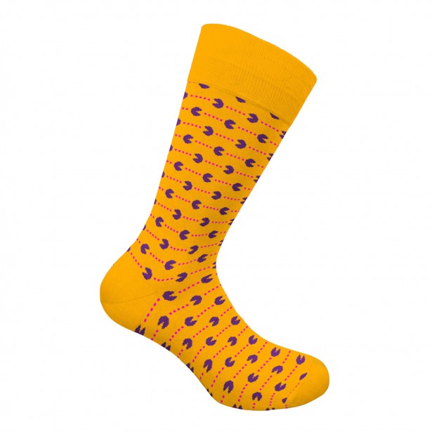 Κάλτσες Παιδικές Μπαμπού Σχέδιο Pac Man Walk W1811-2