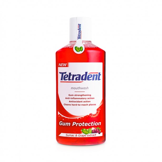 Διάλυμα Στοματικό Προστασίας Ούλων Tetradent 250ml