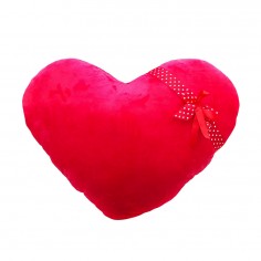Μαξιλάρι Καρδιά Κόκκινη με Κορδέλα & Μουσική Amek Toys 66cm