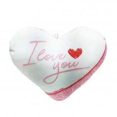 Μαξιλάρι Καρδιά Ροζ I Love You Amek Toys 50cm