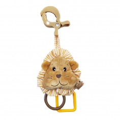 Κουδουνίστρα Κρεμαστή Λούτρινο Λιοντάρι Amek Toys 26cm