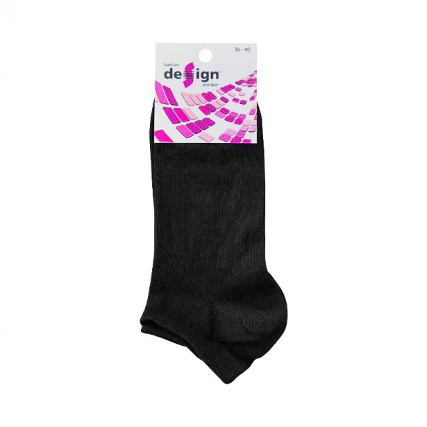 Κάλτσες Γυναικείες Κοφτές Μαύρες One Size