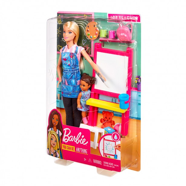 Κούκλα Barbie Δασκάλα Ζωγραφικής Mattel GJM29