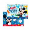 Μπλοκ Ζωγραφικής με Αυτοκόλλητα & Στένσιλ Mickey Mouse Disney 563012