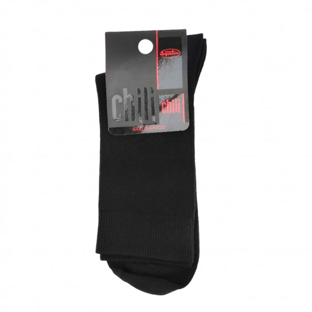Κάλτσες Ανδρικές Μαύρες Raj-Pol Chili SK-0369