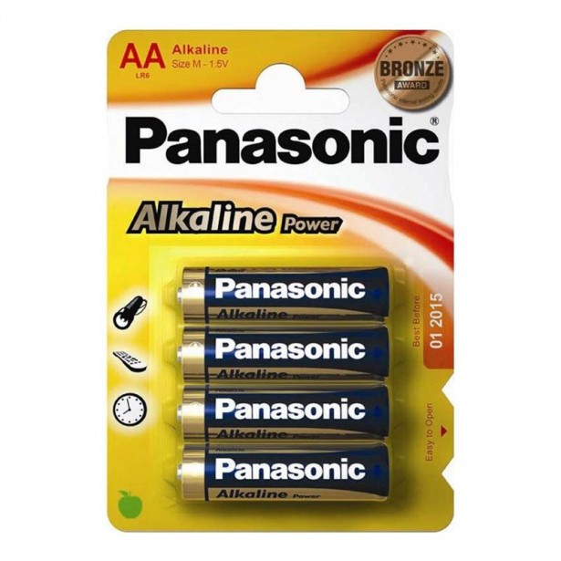 Μπαταρίες Αλκαλικές Panasonic Alkaline Power AA