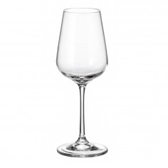 Σετ 6τμχ Ποτήρια Κρασιού Κολωνάτα από Κρυσταλλίτη Crystal Bohemia Strix 250ml