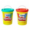 Δοχείο με 4 Χρώματα Super Can Play-Doh Hasbro 896gr