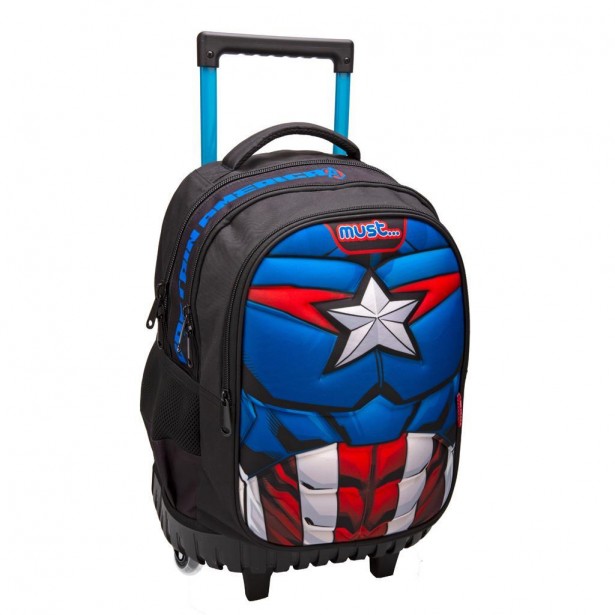 Τσάντα Trolley - Πλάτης 3D Captain America Must 506013