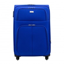 Βαλίτσα Υφασμάτινη Τροχήλατη Μπλε 73x46x32cm