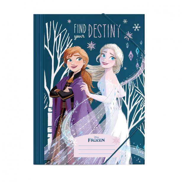 Φάκελος Χάρτινος με Λάστιχο Frozen II Find Your Destiny 563165