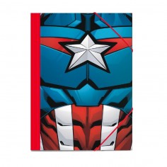 Φάκελος Χάρτινος με Λάστιχο Captain America 506054