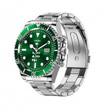 Smart Watch Πράσινο - Ασημί AW12 Pro