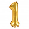 Μπαλόνι Μεταλλιζέ Αριθμός 1 Χρυσό
