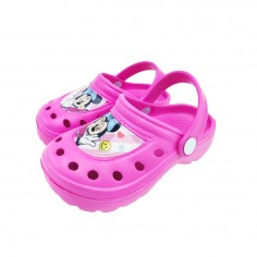 Παντόφλες Καλοκαιρινές Τύπου Crocs για Κορίτσια Minnie Mouse Φούξια Arditex