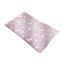 Κουβέρτα Μονή Magic Φωσφοριζέ Ουρανός Ροζ 116x157cm