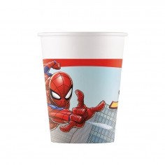 Σετ 8τμχ Ποτήρια Χάρτινα για Πάρτυ Spiderman