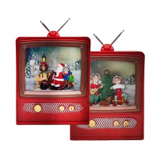Διακοσμητική Τηλεόραση Χριστουγεννιάτικη με Φως