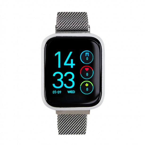 Smart Watch Fitness Tracker Γκρι Andowl Q-A119
