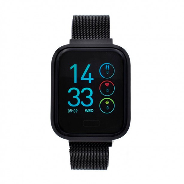 Smart Watch Fitness Tracker Μαύρο Andowl Q-A119