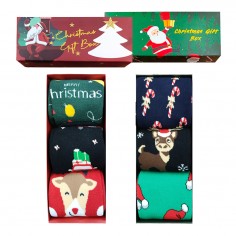 Κάλτσες Χριστουγεννιάτικες Gift Box 3 Ζευγάρια Νο.41-45