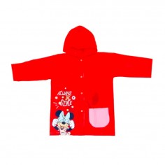 Αδιάβροχο με Κουκούλα Minnie Mouse Disney Arditex