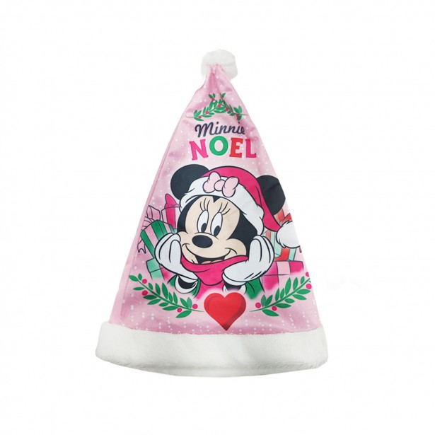 Σκουφάκι Χριστουγεννιάτικο με Pom Pom Minnie Mouse Disney Arditex