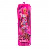 Κούκλα Barbie Fashionistas 189 με Ροζ Μαλλιά και Προσθετικό Πόδι Mattel HBV21