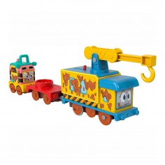 Τρένο Μηχανοκίνητο με 2 Βαγόνια Muddy Fix 'em Up Thomas & Friends Fisher-Price HHN43