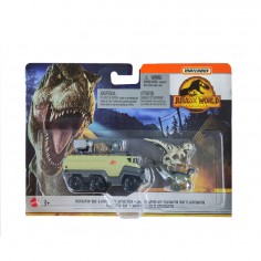 Σετ Όχημα & Δεινόσαυροι Velociraptor Blue & Atrociraptor - Capture Truck Jurassic World Mattel HBH88