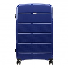 Βαλίτσα Σκληρή Τροχήλατη Μπλε 73x46x32cm