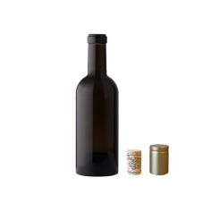 Σετ Φιάλη Κρασιού 375ml, Φελλός & Καψύλιο Χρυσαφί