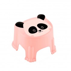 Σκαμπό Σχέδιο Panda Ροζ Qlux