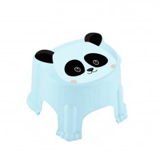 Σκαμπό Σχέδιο Panda Γαλάζιο Qlux